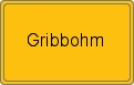 Ortsschild von Gribbohm