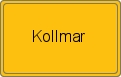 Ortsschild von Kollmar