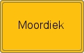 Ortsschild von Moordiek