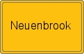 Ortsschild von Neuenbrook