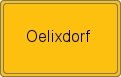 Ortsschild von Oelixdorf