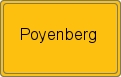 Ortsschild von Poyenberg