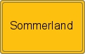 Ortsschild von Sommerland