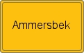 Ortsschild von Ammersbek