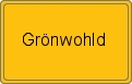 Ortsschild von Grönwohld