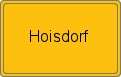 Ortsschild von Hoisdorf