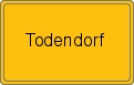 Ortsschild von Todendorf