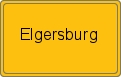Ortsschild von Elgersburg