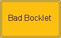 Ortsschild von Bad Bocklet