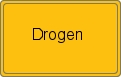 Ortsschild von Drogen