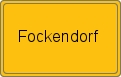 Ortsschild von Fockendorf