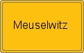 Ortsschild von Meuselwitz