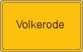 Ortsschild von Volkerode