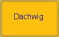 Ortsschild von Dachwig