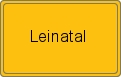 Ortsschild von Leinatal