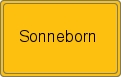 Ortsschild von Sonneborn