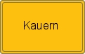 Ortsschild von Kauern
