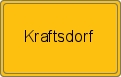 Ortsschild von Kraftsdorf