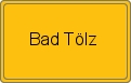 Ortsschild von Bad Tölz