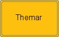 Ortsschild von Themar