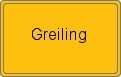 Ortsschild von Greiling