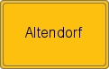 Ortsschild von Altendorf