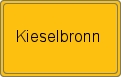 Ortsschild von Kieselbronn