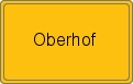 Ortsschild von Oberhof