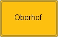 Ortsschild von Oberhof