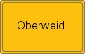 Ortsschild von Oberweid