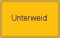 Ortsschild von Unterweid