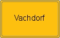 Ortsschild von Vachdorf