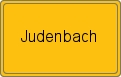 Ortsschild von Judenbach
