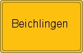 Ortsschild von Beichlingen