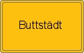 Ortsschild von Buttstädt