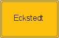 Ortsschild von Eckstedt