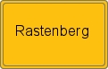 Ortsschild von Rastenberg