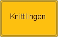 Ortsschild von Knittlingen