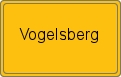 Ortsschild von Vogelsberg