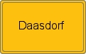 Ortsschild von Daasdorf