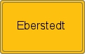 Ortsschild von Eberstedt
