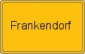 Ortsschild von Frankendorf