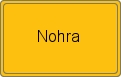 Ortsschild von Nohra