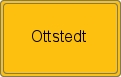 Ortsschild von Ottstedt