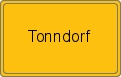 Ortsschild von Tonndorf
