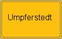 Ortsschild von Umpferstedt