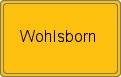 Ortsschild von Wohlsborn