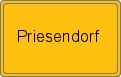 Ortsschild von Priesendorf