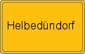 Ortsschild von Helbedündorf