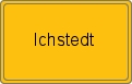 Ortsschild von Ichstedt